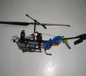 Flying Robot With Search & Rescue Feature For An Accident Area